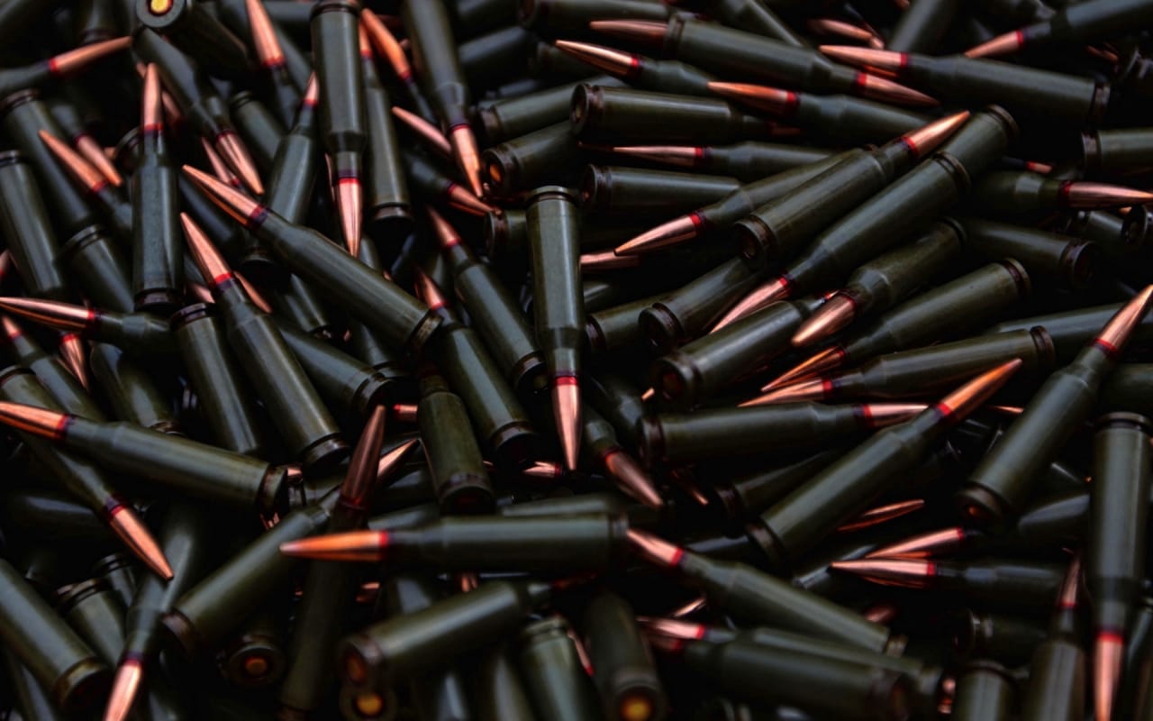 Pile of Bullets 1280 x 800 widescreen